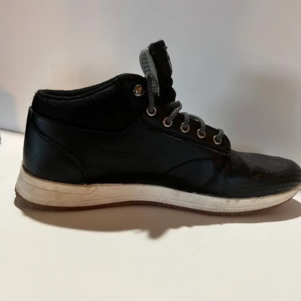 LAKAI Black Lightweight Mid Weather Sneakers, Men’s size 10 1/2 shoes